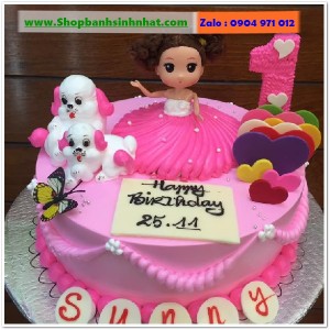 Bánh Sinh Nhật Công Chúa - BQ543